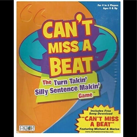 3/$25 Patch Can’t Miss A Beat Game - Picture 1 of 5
